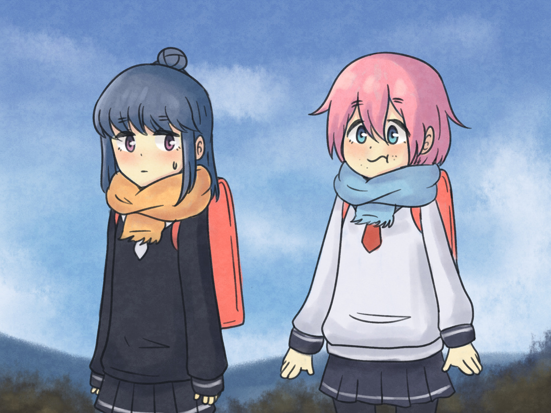 Middle School Rin and Nadeshiko