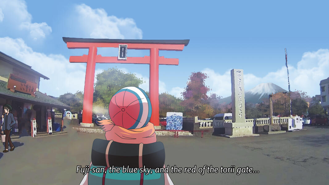 Yuru Camp Vol. 7 as an anime screenshot