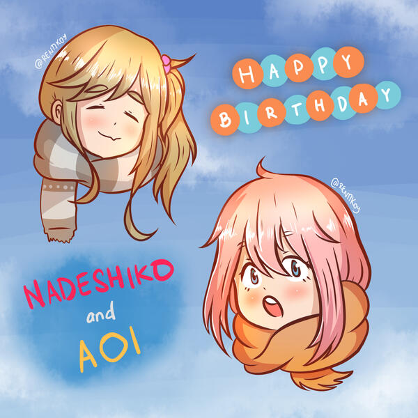 Nadeshiko and Aoi birthday
