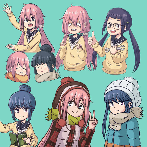 Yuru Camp commissions