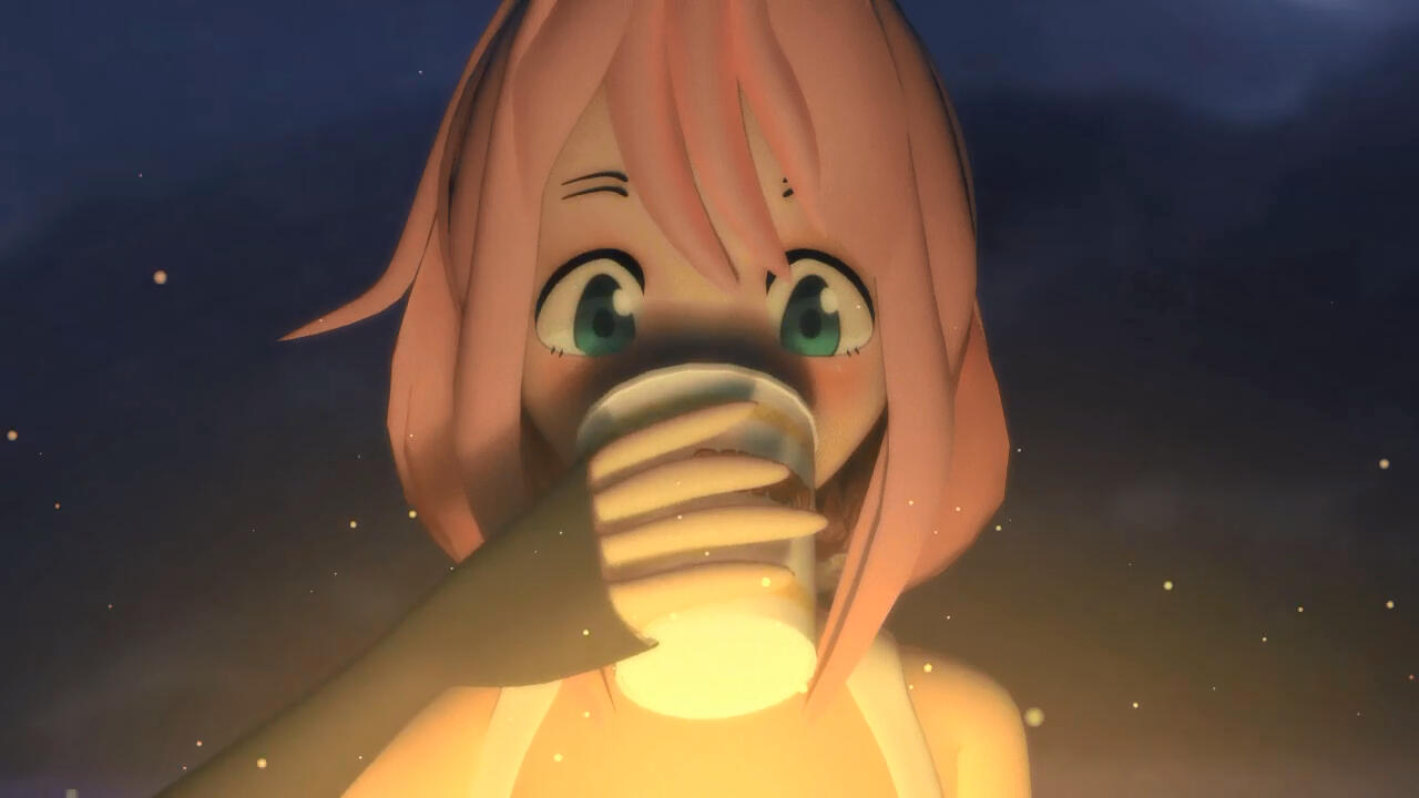 Yuru camp 3d arm rig test