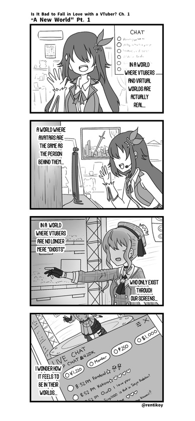 Is It Alright To Fall In Love with a Vtuber?