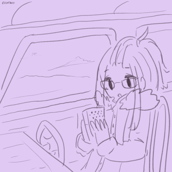 Sakura and Hand Heater